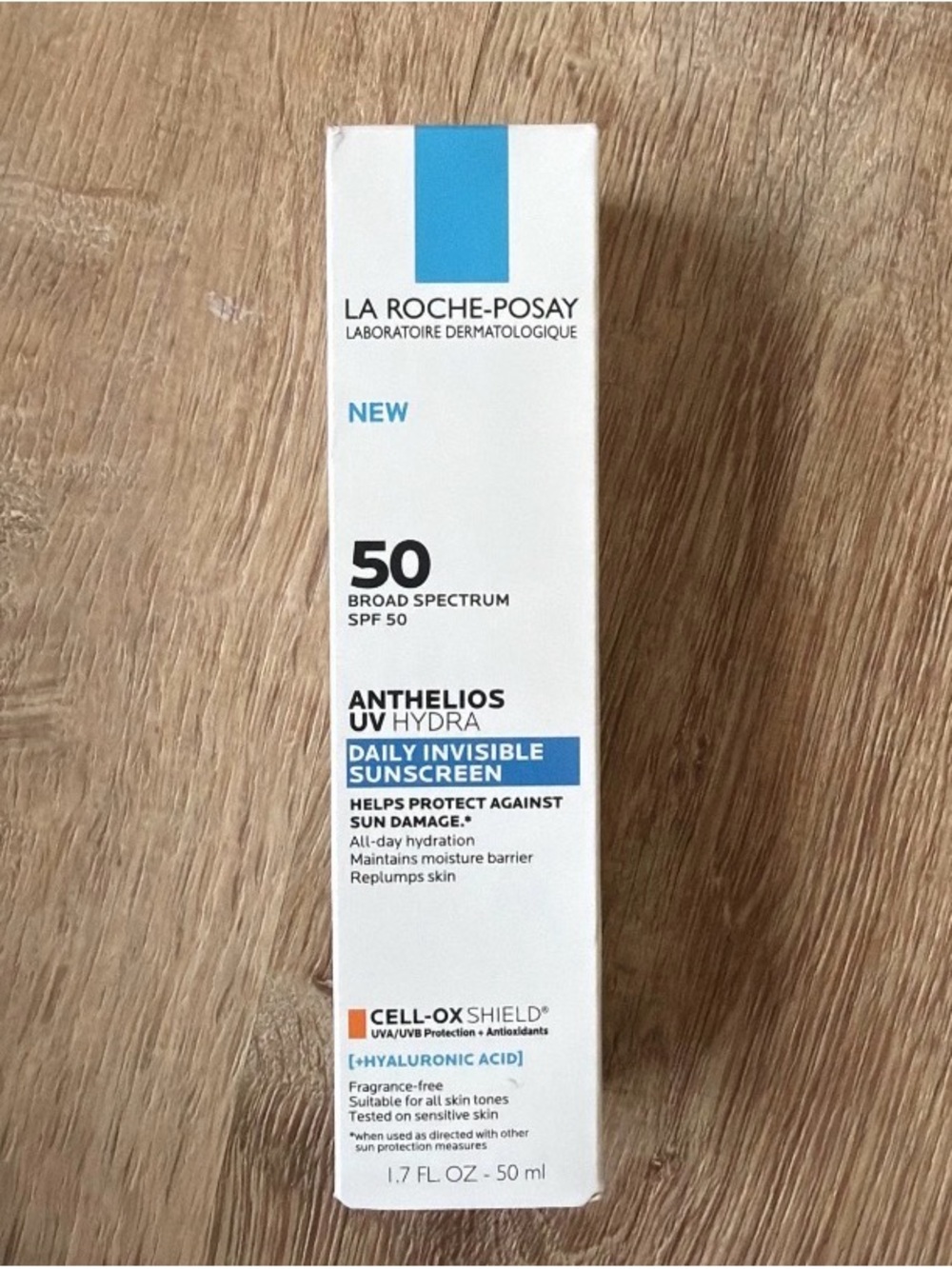 La Roche-Posay Anthelios Uv Hydra Invisible Sunscreen Spf 50 NEW